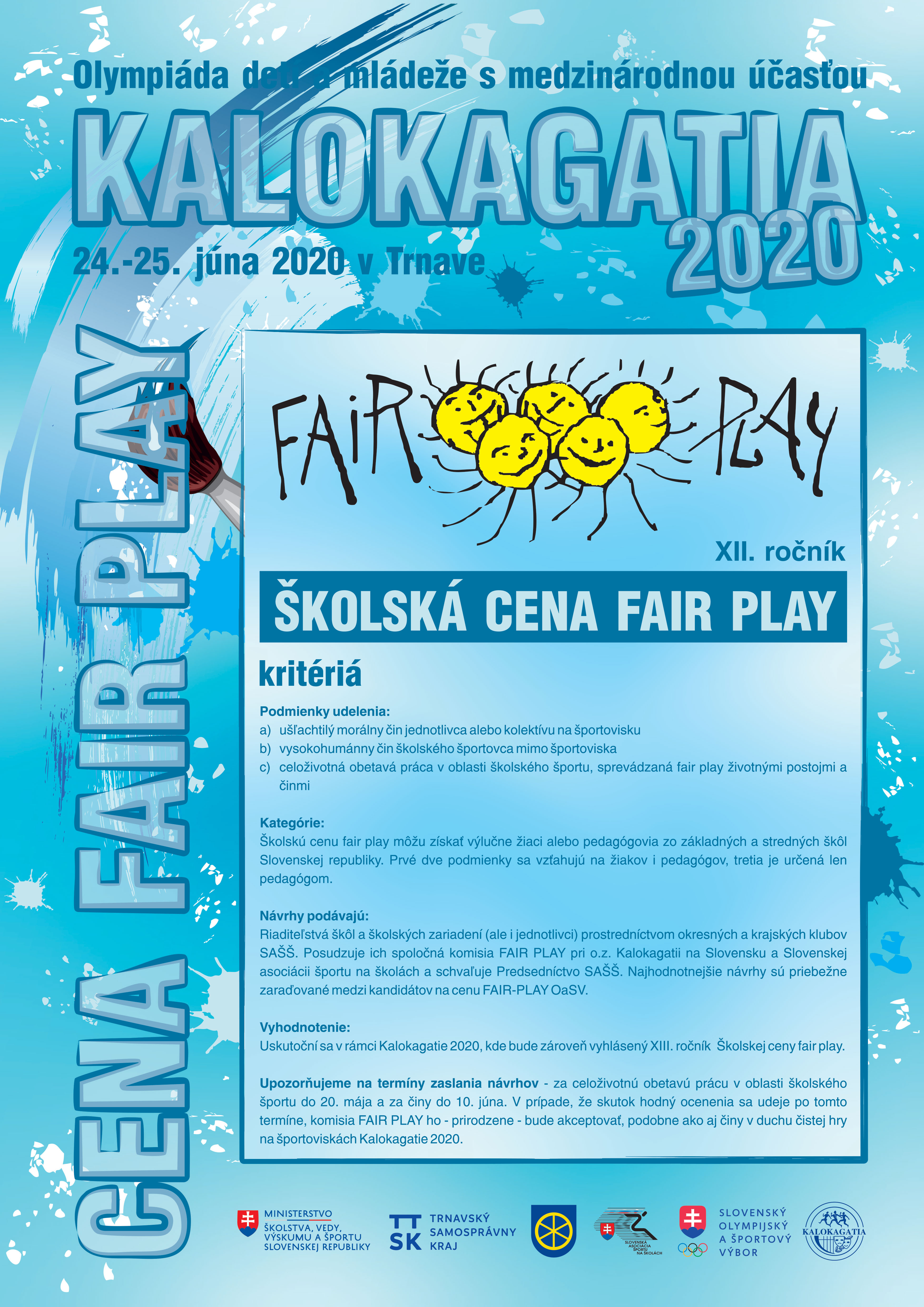 Fair play 2020 kriteria