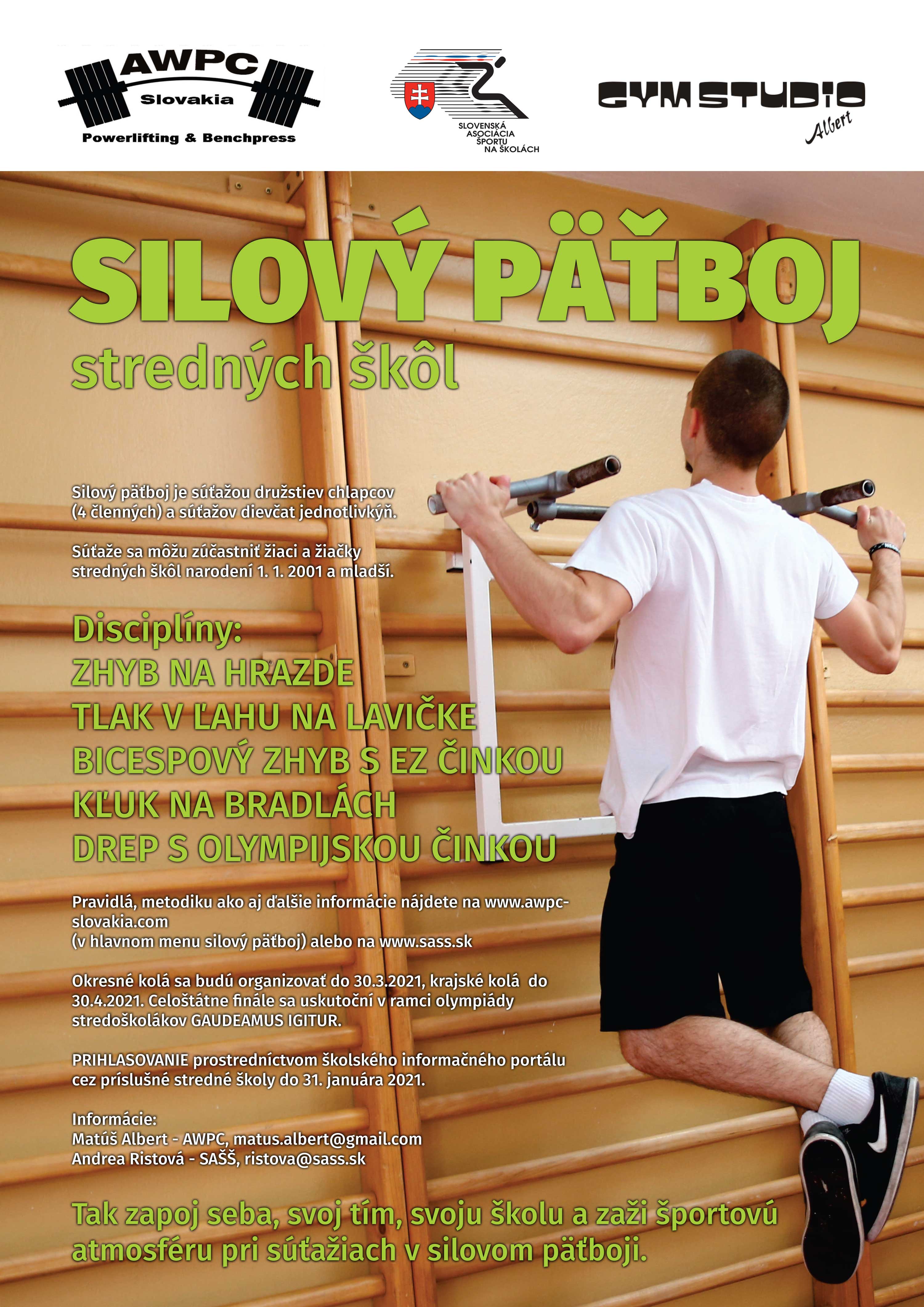 Silovy patboj SS plagat 2020 2021