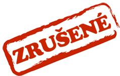 zrušené